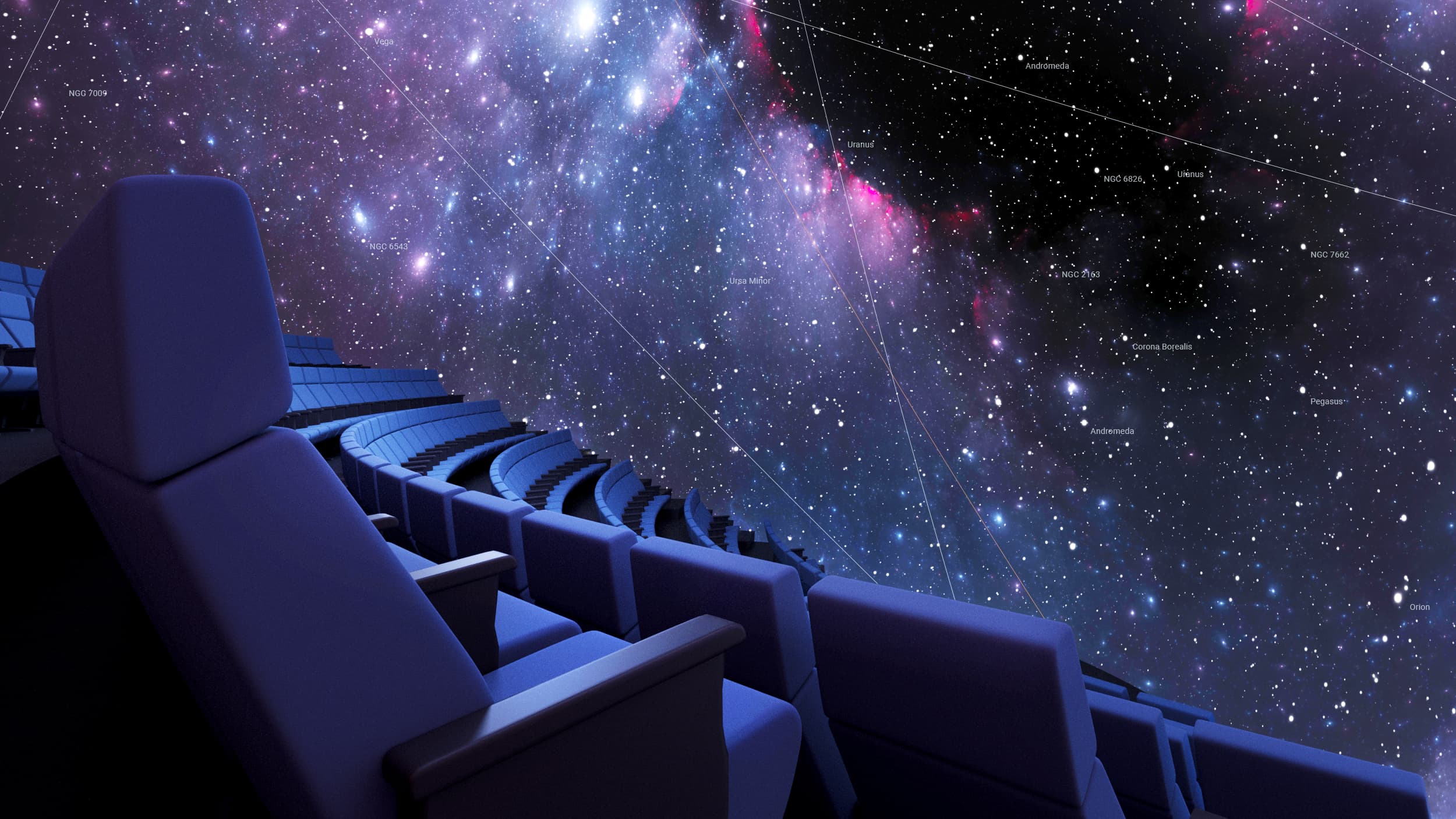 SFERiX spherical LED screen concept for planetariums